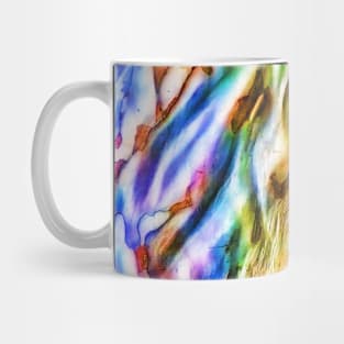 Abstract vibrant bark texture Mug